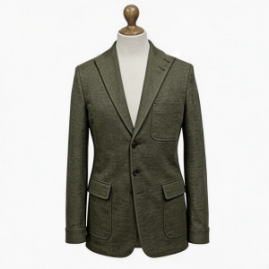 Chaqueta teba Londres, 100% lana punto interlock