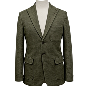 Chaqueta teba Londres, 100% lana punto interlock