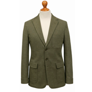 Chaqueta teba Londres, 100% lana punto interlock